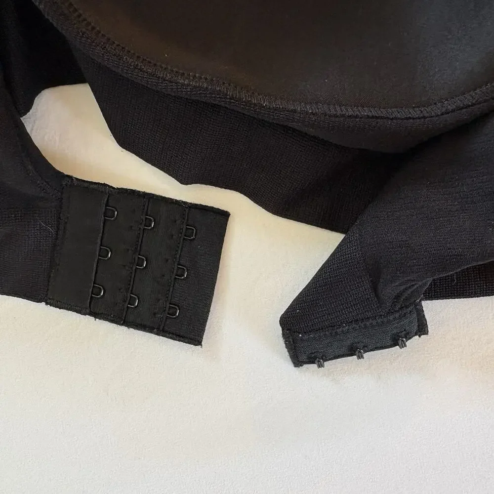 Truekind Daily Comfort Wireless Shaper Bra Black Size 3XL Style 10022